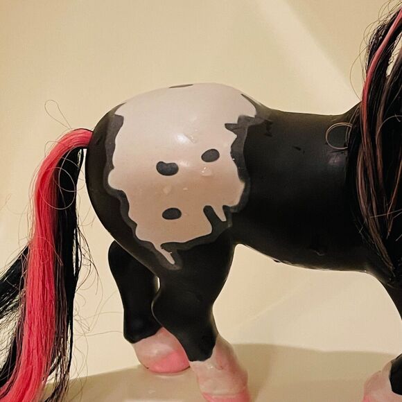 Breyer Black & Pink Appaloosa Jasmine the Horse Color Changing Bath Toy 8" - Picture 7 of 16